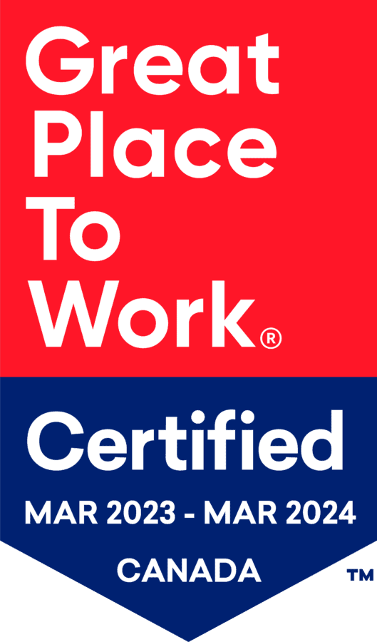Great Place to Work badge March 2023-March 2024